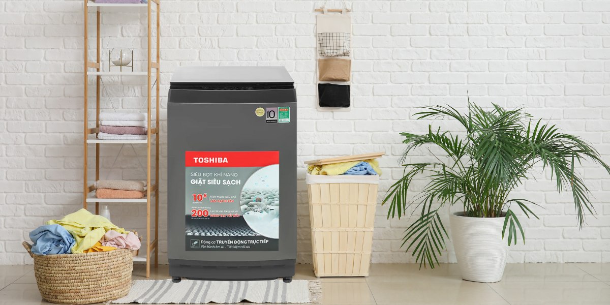 Máy giặt Toshiba Inverter 15 Kg AW-DUM1600LV(SG)