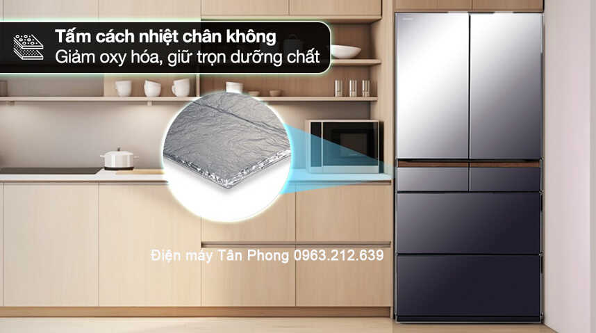 Tủ lạnh Hitachi Inverter 670 lít R-GW670TV