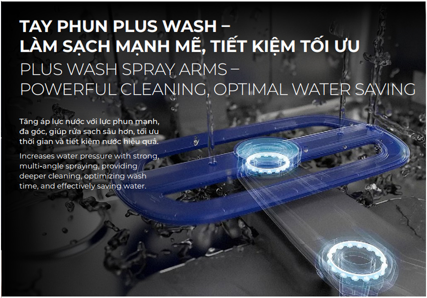 Máy rửa bát độc lập Hafele HDW-F602TB