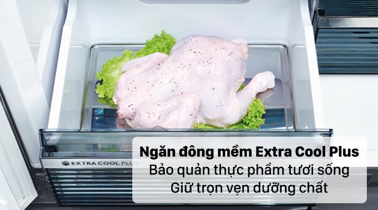 Tủ lạnh Sharp Inverter 572 lít SJ-FXP650VG-SL