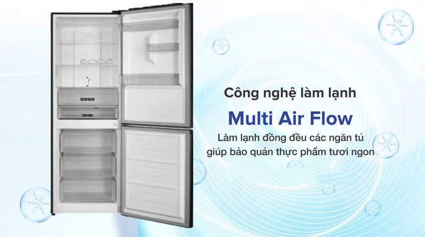 Tủ lạnh Sharp Inverter 357 lít SJ-BF330V-DG
