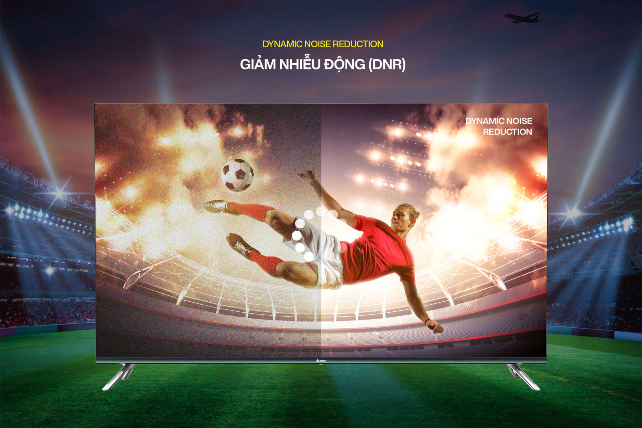 Smart Tivi QLED Asher 4K UHD 50 Inch 50GQ7500