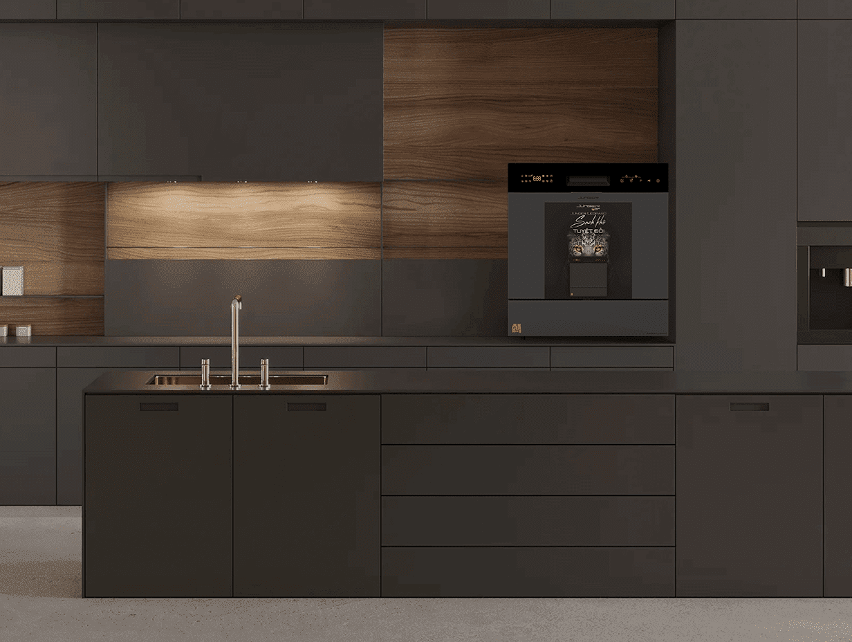 Máy rửa bát Junger 13 bộ JG Leopard DWJ-136