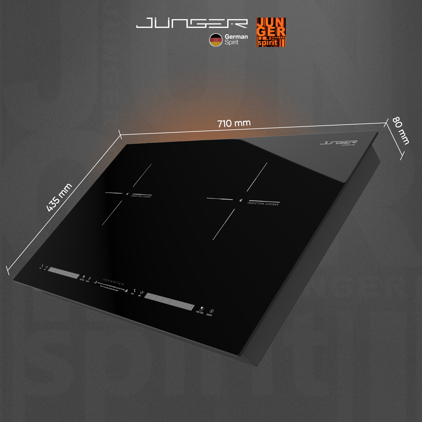 Bếp từ đôi Junger JG NKD-22+ 4400W