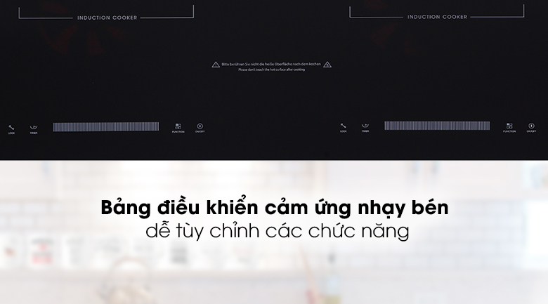 Bếp từ đôi Junger CEJ-200-II 4000W