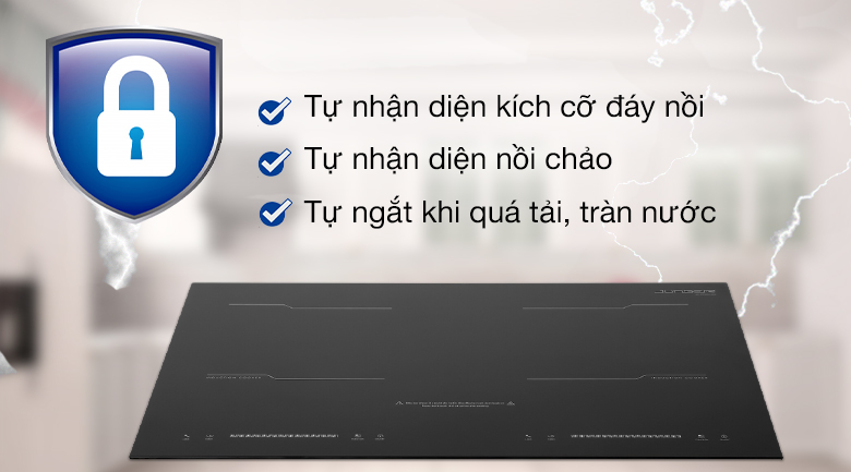 Bếp từ đôi âm Junger MK-22 4000W