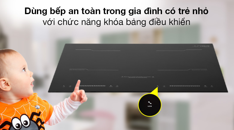 Bếp từ đôi âm Junger MK-22 4000W