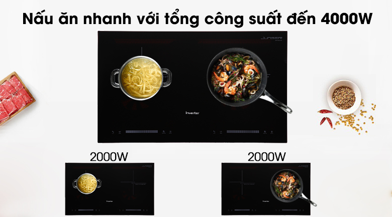 Bếp từ đôi Junger CEJ-201-II