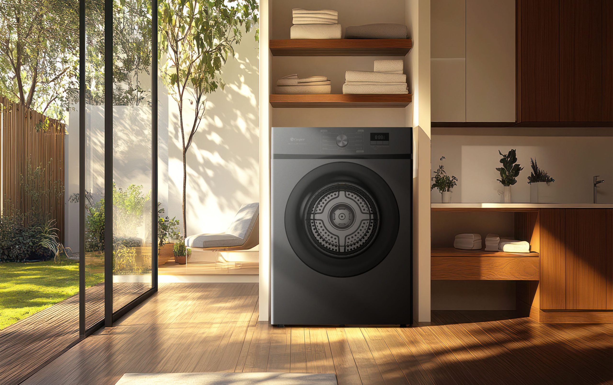 Máy sấy thông hơi Casper 8.2kg TD-E82VG1