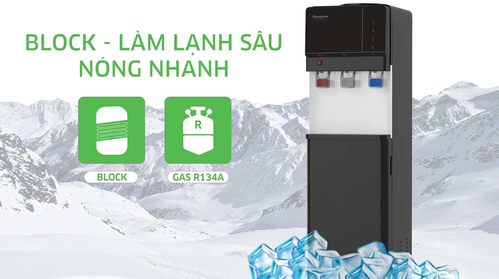 Cây nước nóng lạnh Kangaroo KG64A3 585W