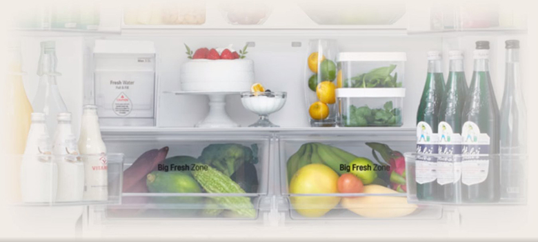 Tủ lạnh LG Inverter 607 lít Multi Door F61BMD Tủ lạnh LG Inverter 607 lít Multi Door F61BMD