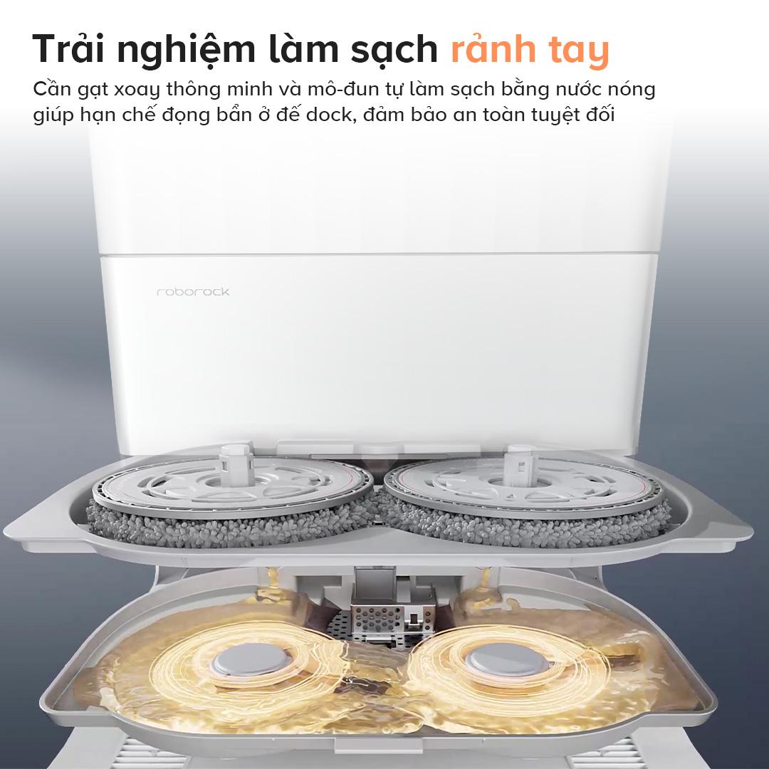 Robot hút bụi lau nhà Roborock Qrevo Edge 5V1 Robot hút bụi lau nhà Roborock Qrevo Edge 5V1