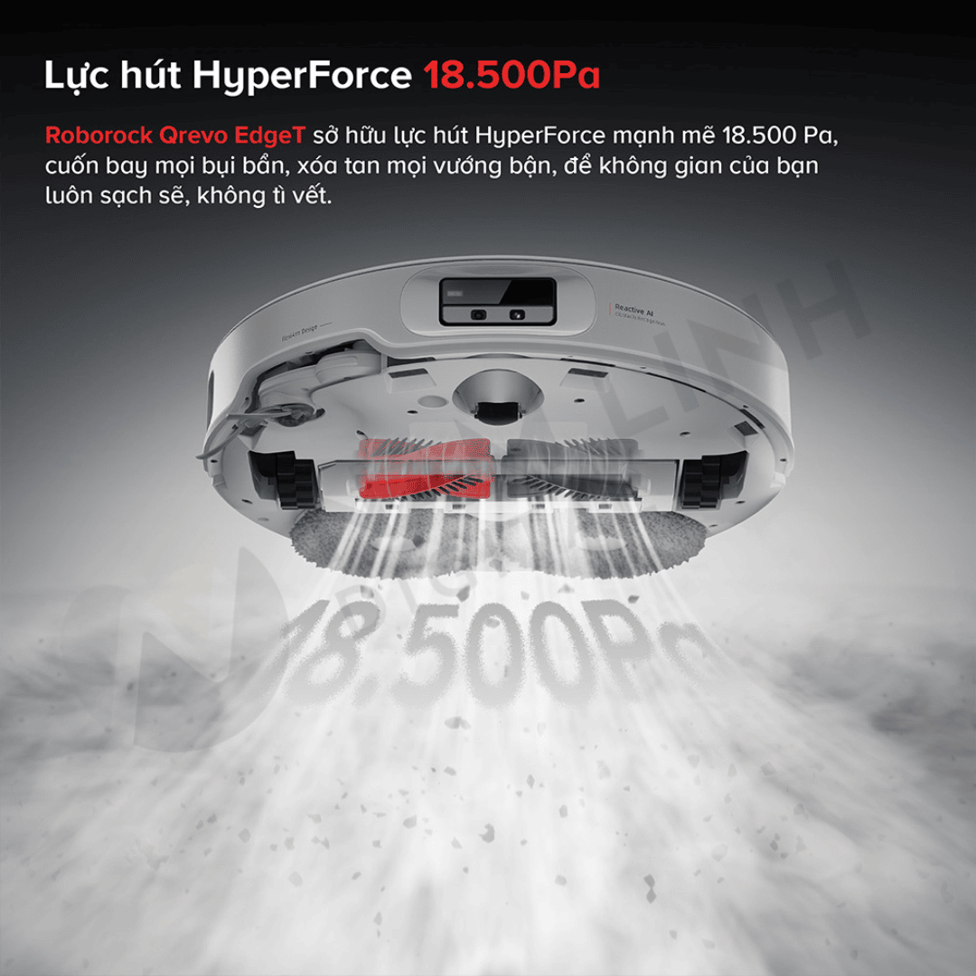 Robot hút bụi lau nhà Roborock Qrevo EdgeT
