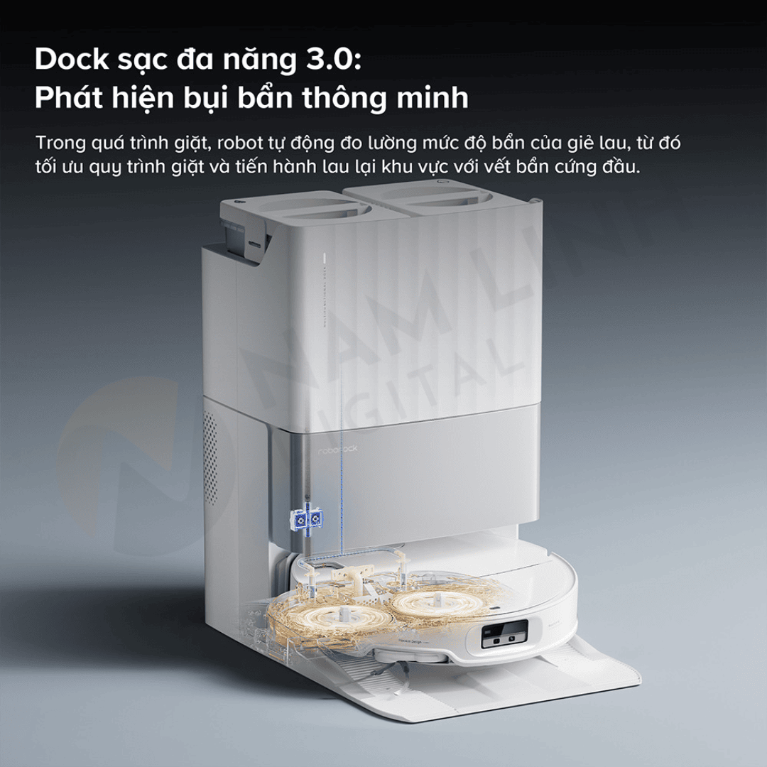 Robot hút bụi lau nhà Roborock Qrevo EdgeT