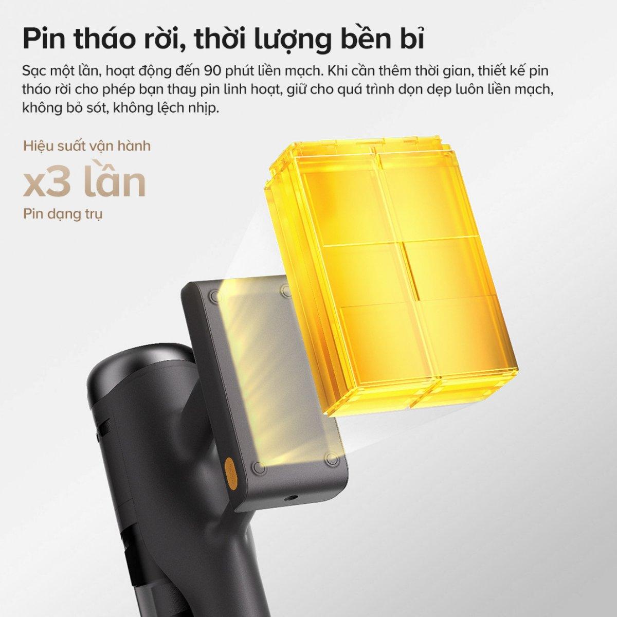 Máy hút bụi cầm tay Roborock H60 Ultra Máy hút bụi cầm tay Roborock H60 Ultra