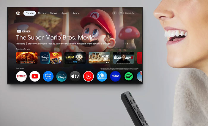 Google Tivi Sony 4K 55 inch K-55S20M2