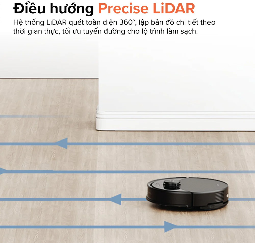 Robot hút bụi lau nhà Roborock Q10 VF+