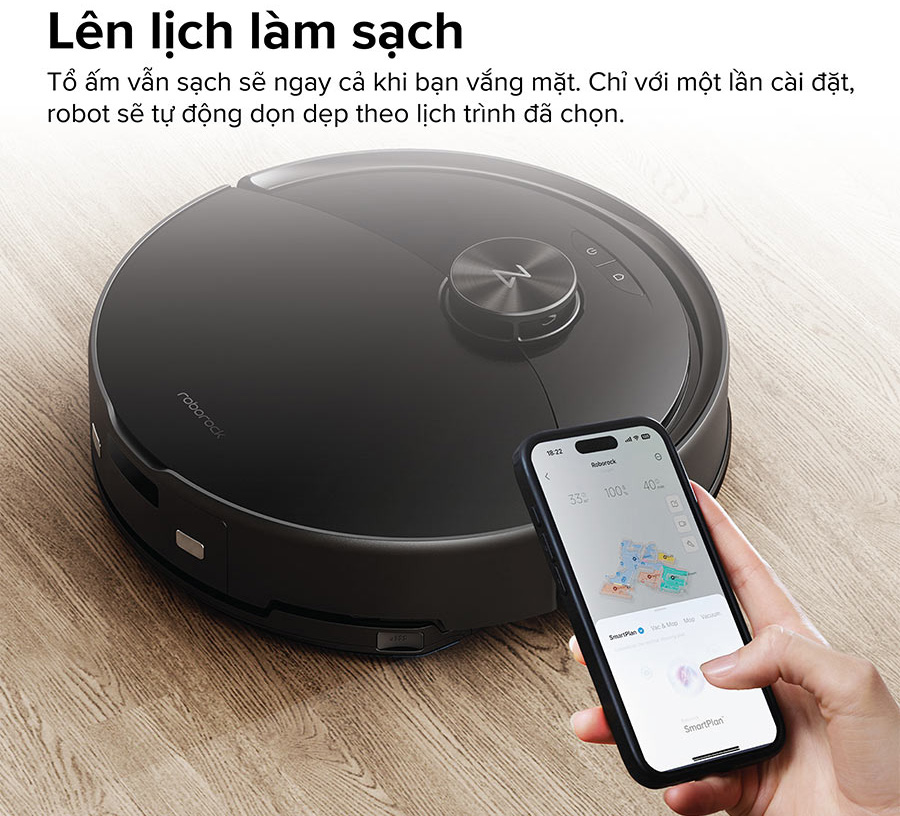 Robot hút bụi lau nhà Roborock Q10 VF+