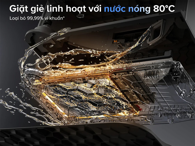 Robot hút bụi lau nhà Roborock Saros 10