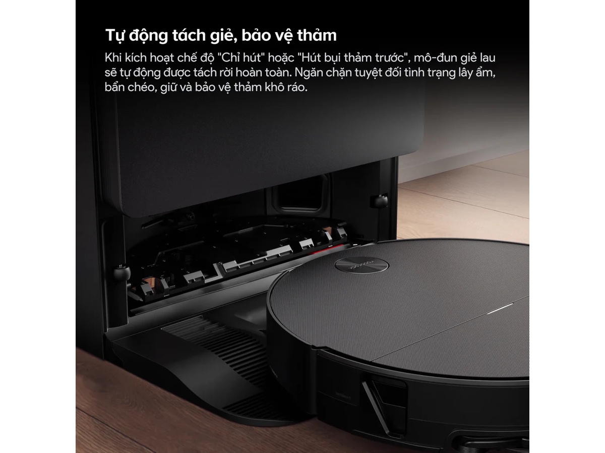 Robot hút bụi lau nhà Roborock Saros 20 Sonic Robot hút bụi lau nhà Roborock Saros 20 Sonic