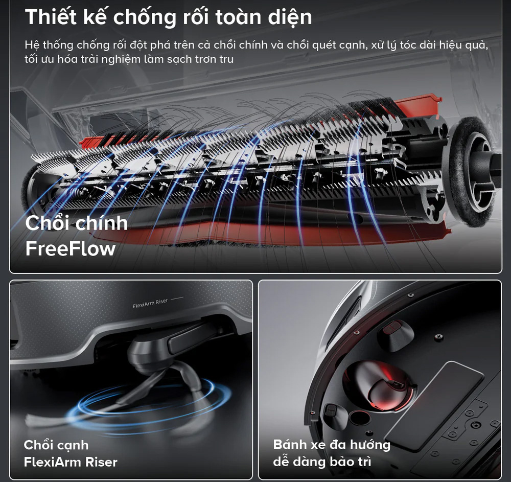 Robot hút bụi lau nhà Roborock Saros Z70