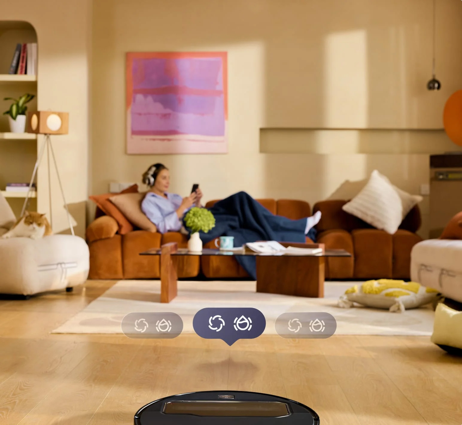 Robot hút bụi lau nhà Roborock Saros Z70