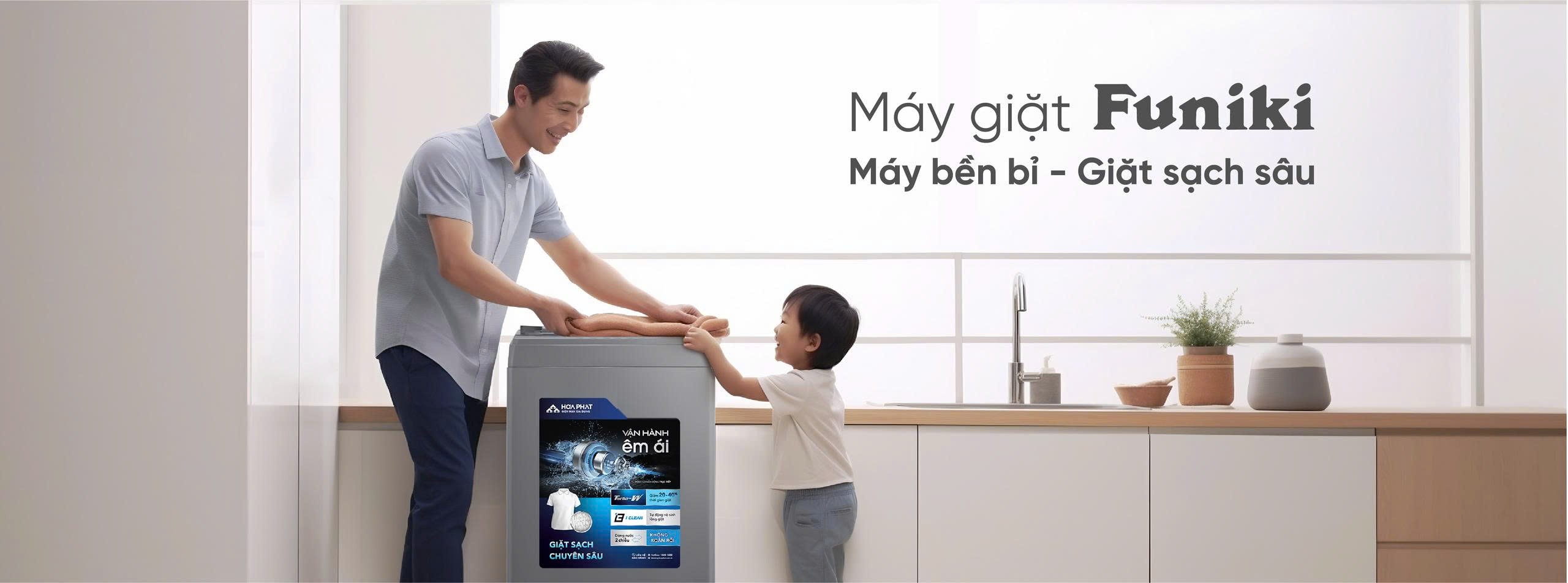 Máy giặt Funiki Inverter 12.5kg HWM TDD8125ABG