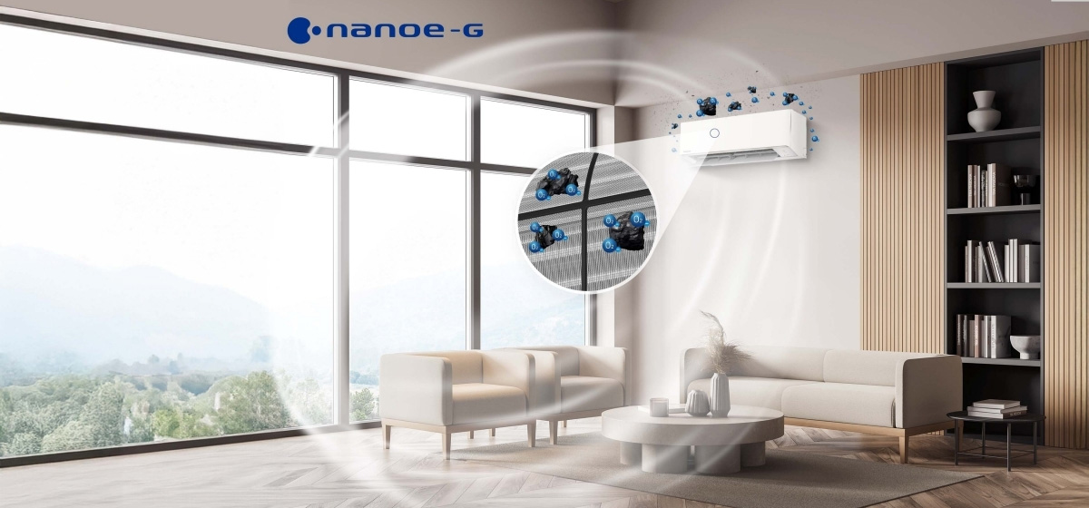 Điều hòa Panasonic 1 chiều 22000BTU CU/CS-N24AKH-8