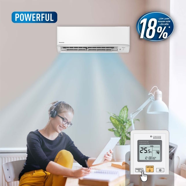 Điều hòa Panasonic 1 chiều Inverter 18000 BTU CU/CS-RU18CKH-8BD