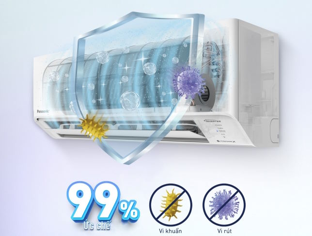 Điều hòa Panasonic 1 chiều Inverter 18000 BTU CU/CS-RU18CKH-8BD