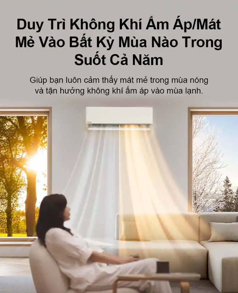 Điều hòa Panasonic 2 chiều Inverter 24200BTU CS-XZ24BKH-8