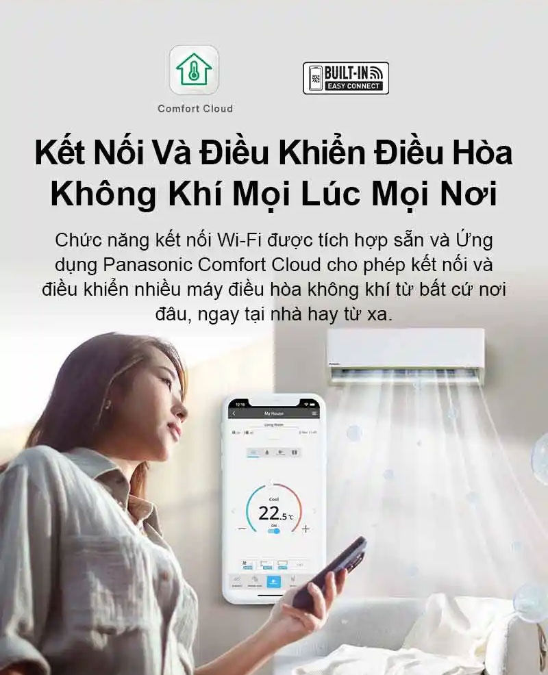 Điều hòa Panasonic 2 chiều Inverter 24200BTU CS-XZ24BKH-8