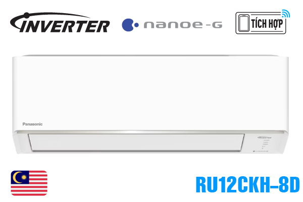 Điều hòa Panasonic 1 chiều inverter 12000 BTU RU12CKH-8D Điều hòa Panasonic 1 chiều inverter 12000 BTU RU12CKH-8D