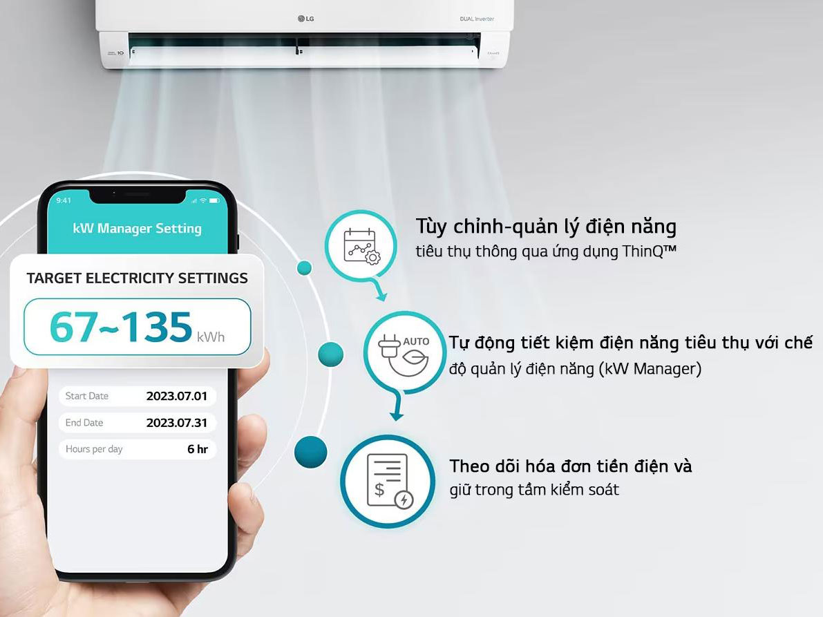 Điều hòa LG 1 chiều Inverter 9000 BTU IEC09G2 Điều hòa LG 1 chiều Inverter 9000 BTU IEC09G2