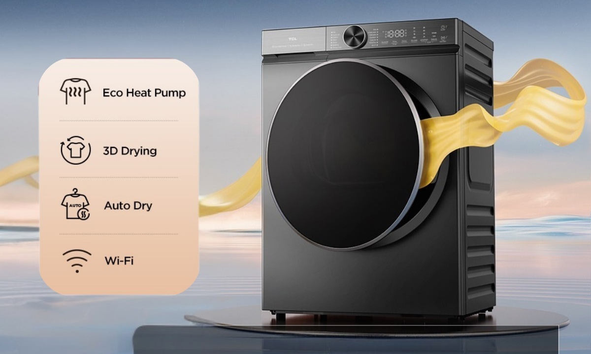 Máy sấy bơm nhiệt TCL 10 kg TDH100-C682G