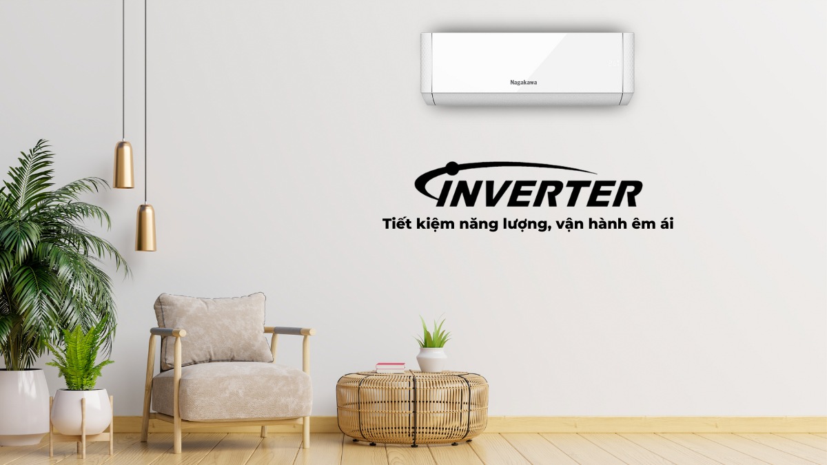 Điều hòa Nagakawa 1 chiều Inverter 12000BTU NIS-C12R2T29