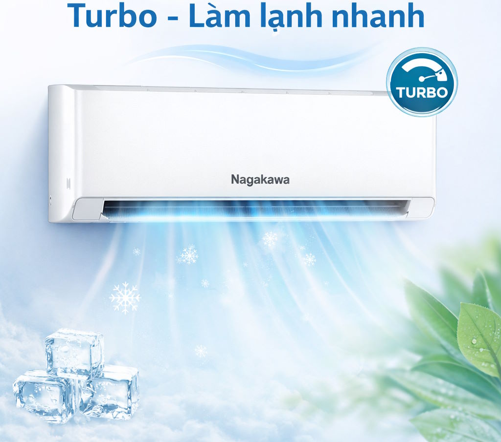 Điều hòa Nagakawa 1 chiều 9.000BTU NS-C09R2U86