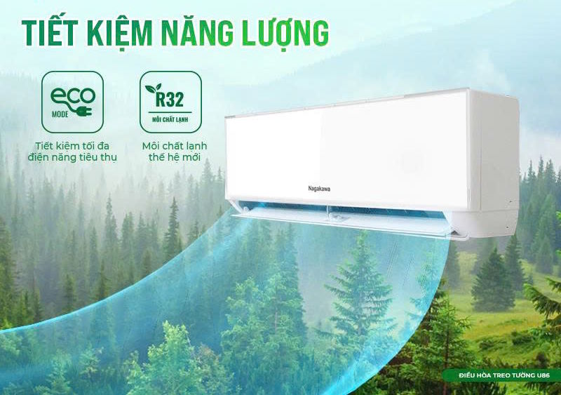 Điều hòa Nagakawa 1 chiều 12000BTU NS-C12R2U86