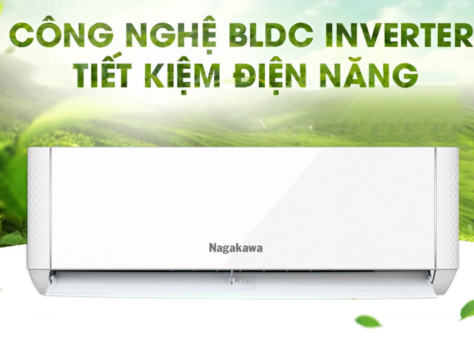 Điều hòa Nagakawa 2 chiều Inverter 9000BTU NIS-A09R2T29 Điều hòa Nagakawa 2 chiều Inverter 9000BTU NIS-A09R2T29