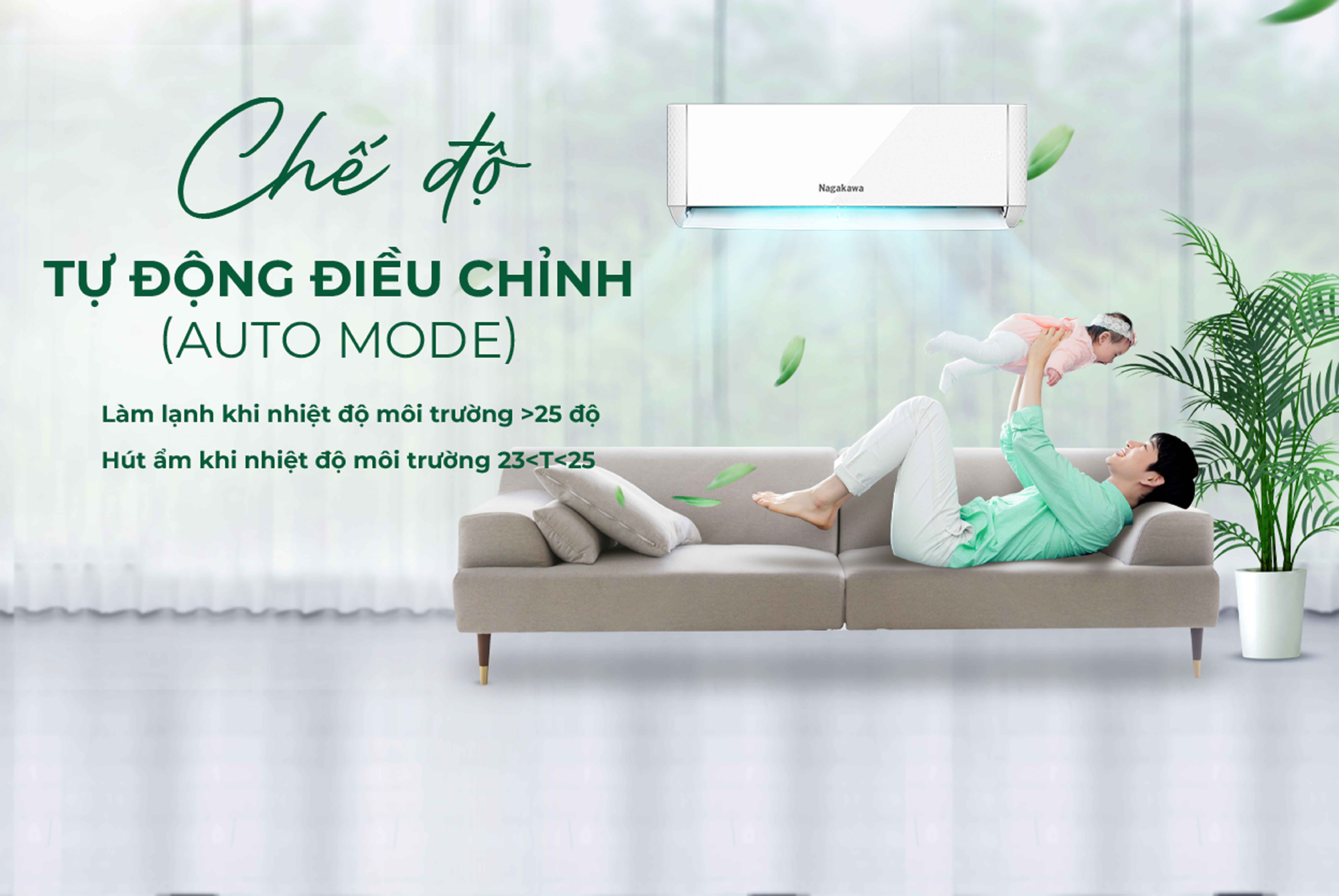 Điều hòa Nagakawa 2 chiều Inverter 12000BTU NIS-A12R2T29 Điều hòa Nagakawa 2 chiều Inverter 12000BTU NIS-A12R2T29