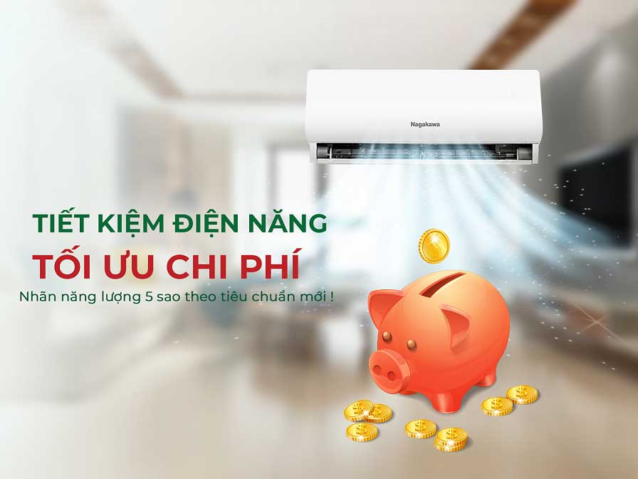 Điều hòa Nagakawa 1 chiều Inverter 24.000 BTU NIS-C24R2U51