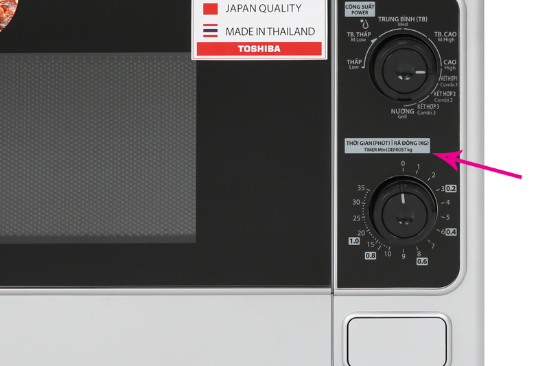 Lò vi sóng Toshiba ER-SGM20(S1)VN 20 lít