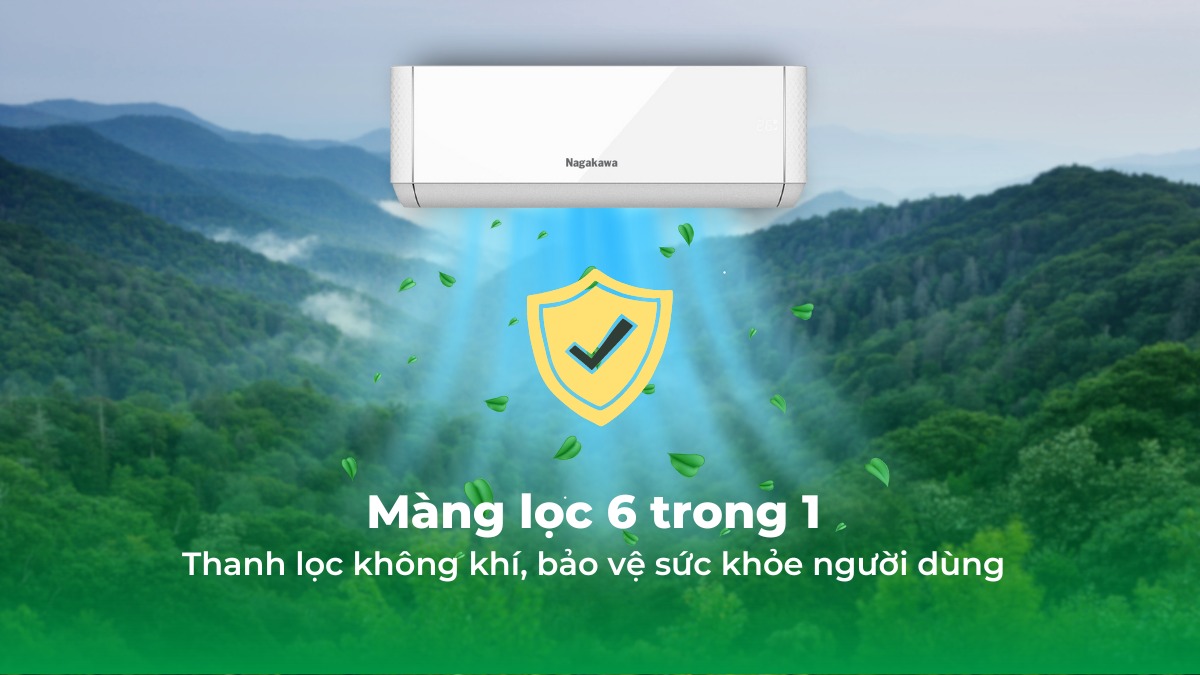 Điều hòa Nagakawa 1 chiều Inverter 12000BTU NIS-C12R2T29