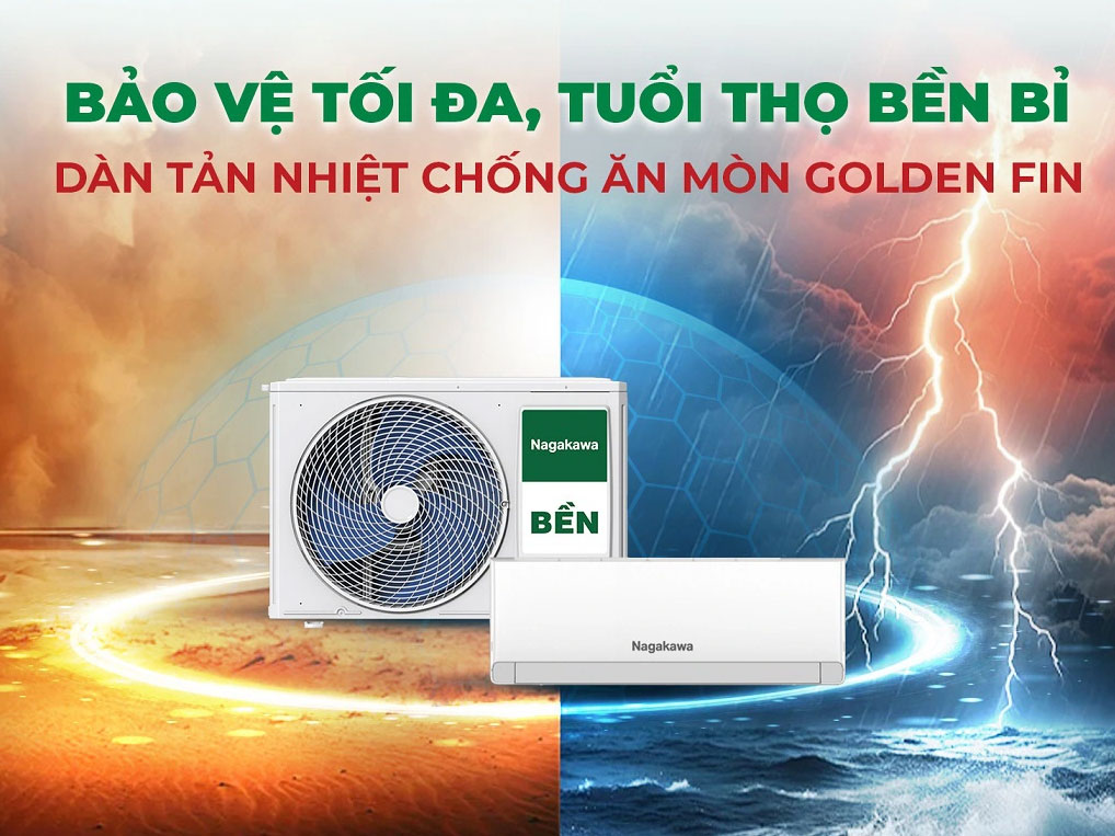Điều hòa Nagakawa 1 chiều Inverter 18000BTU NIS-C18R2U51