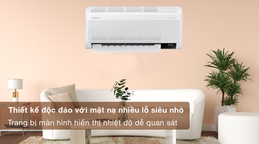 Điều hòa Samsung Wind-Free 1 chiều Inverter 9000BTU AR10CYFAAWKNSV
