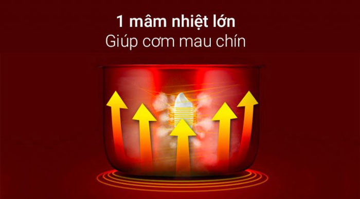 Nồi cơm điện 1.0 lít Cuckoo CR-0632