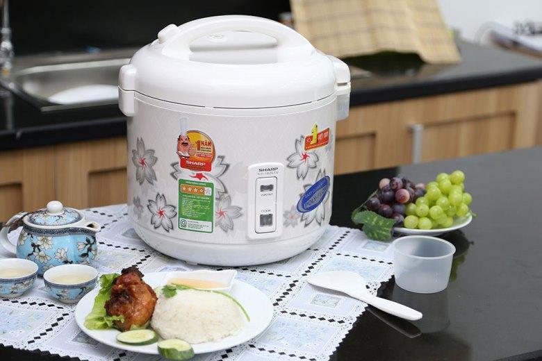 Nồi cơm điện Sharp 1.8 lít KS-182ETV