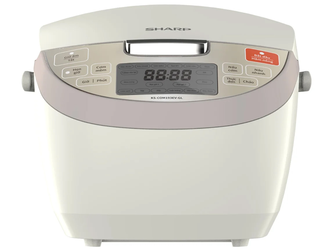 Nồi cơm điện Sharp 1.8 lít KS-COM193EV-GL