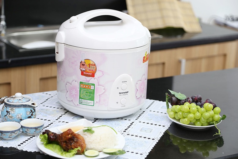 Nồi cơm điện Sharp 1.8 lít KS-192ETV