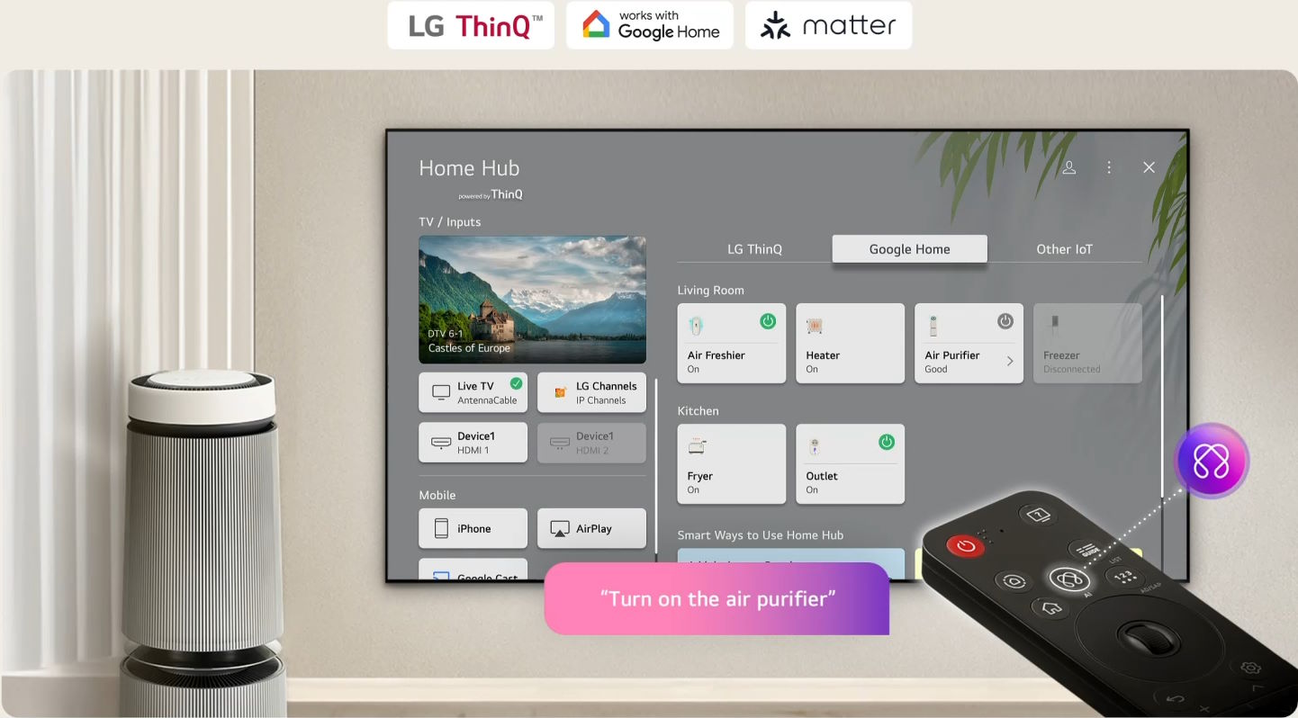 Smart Tivi LG UHD AI 4K 55 inch 55UA8055PSA